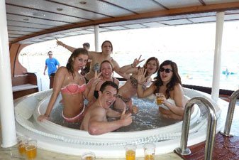 mtv booze cruise boat party Fuerteventura